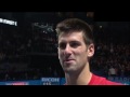09 London : Djokovic Post Match Interview