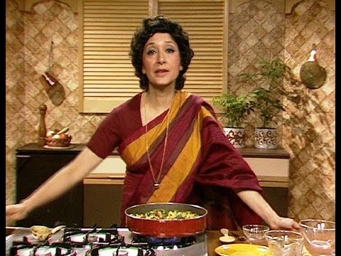 Jaffrey - Indian Cookery legend Madhur Jaffrey demonstrates how to make Indian Prawns with Courgettes. Click here to see the full programme: http://bit.ly/ZCENc0 Watch...