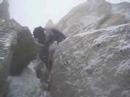 Mixed climbing Cosmiques Arete