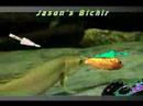 bichir feeding goldfish