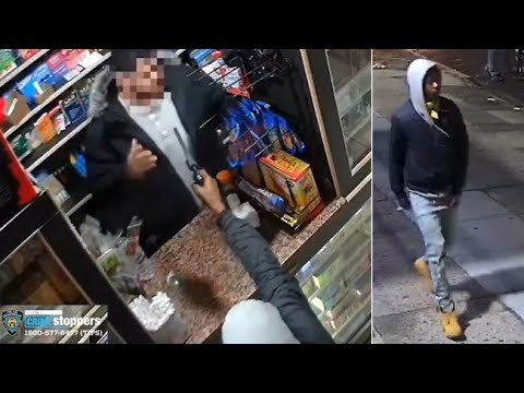 Disturbing video: Brooklyn bodega worker shot in face with BB gun