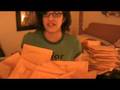 7/22: Lauren addresses envelopes.