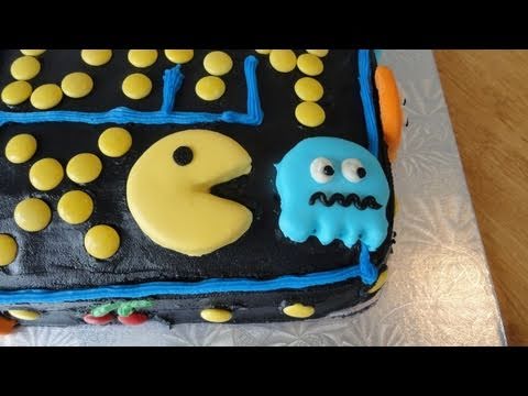Max's 12th Birthday Cake : The Pacman Game created by yoyomax12