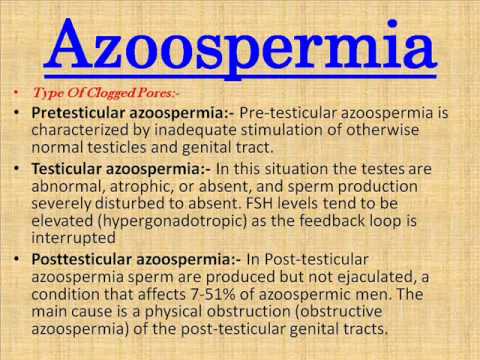 how to cure azoospermia by medicine