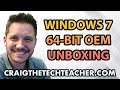 Windows 7 64-Bit Home Premium OEM Edition Unboxing Video