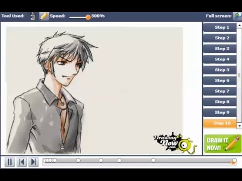 how to draw yuki sohma