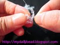 How to make Snowflake with Beads (1/2)