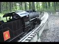 3.5 in. gauge 0-4-0 on the Waushakum Highline. 3.5 in. gauge 0-4-0 on the Waushakum Highline.