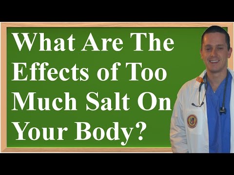 how to eliminate excess sodium from your body