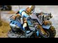 Warhammer 40K Ultramarine Scout Bike Squad