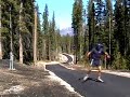 Canmore Nordic Center New Roller Ski Trail
