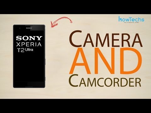 how to use xperia t camera