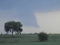 Funnel cloud and brief touchdown