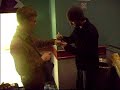Jarett Cale signs John Tanners \"Bawls\" Jarett Cale signs John Tanners \"Bawls\"