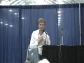 This is part 1 of Crispin Freeman's panel at Super Con's Anime Pavillion in San Jose. *Note* Sorry about the loud yell right at the beginning. That was me :p At the time, I was the only guy in the audience in a group of about 20 girls so I had to represent at the time.