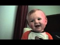 2010-05-20 | Baby Giovanni Cracking Up ~> My 8-month-old son Giovanni listens to me tell him what a funny baby he is... and proves me right. ()