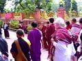 Dungsey Garab Dorje Rinpoche arriving for Chod