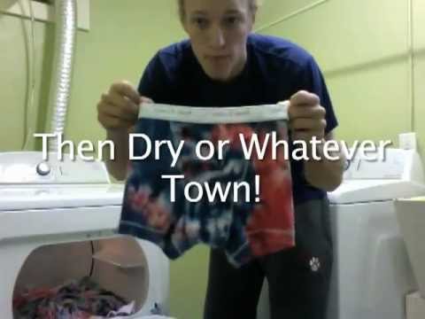how to dye underwear