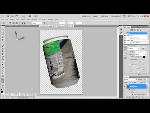 Create a 3D texture in Adobe Photoshop CS5 - YouTube