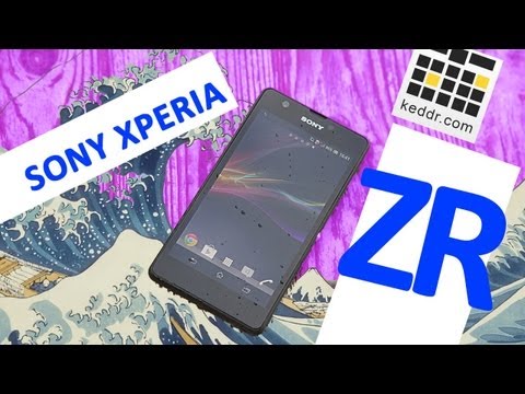 Обзор Sony C5503 Xperia ZR (LTE, black)