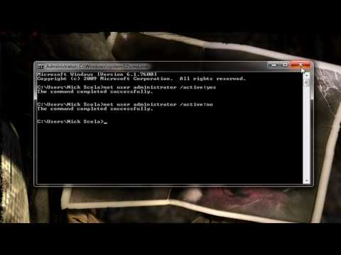 how to provide admin rights on windows 7