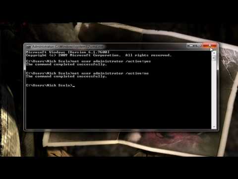 how to enable administrator account in windows 7