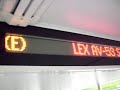 R160 E arriving at Lex Av-53 st. R160 E arriving at Lex Av-53 st.