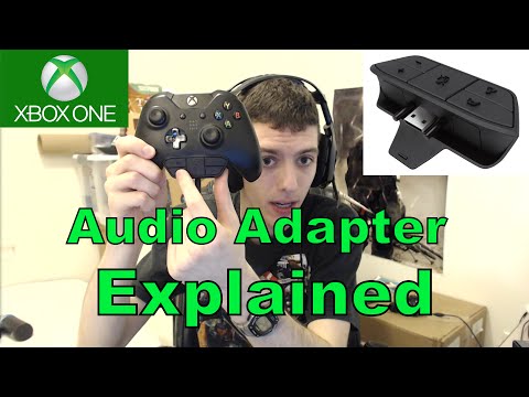 how to use the xbox one stereo headset adapter