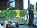 CAB RIDE INTERURBAN CITY RAILROAD DUISBURG-DUSSELDORF,Part 2