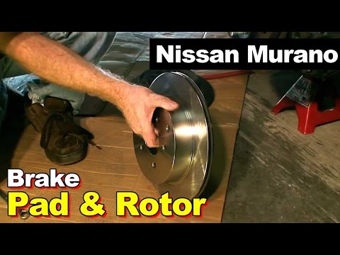 2006 Nissan Murano Rear Disc Brake Pad Replacement