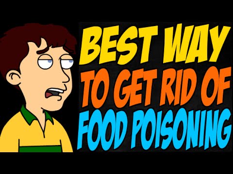 how to get rid food poisoning