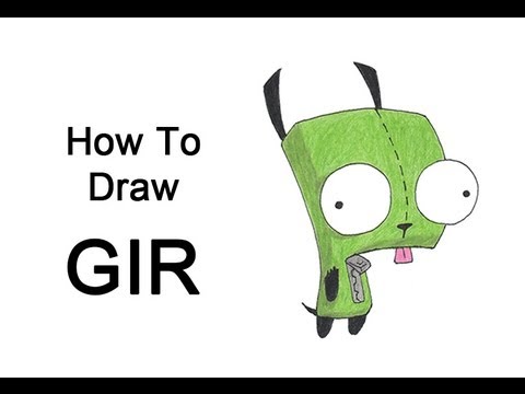 how to draw zim