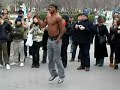 two crazy black guys jump white kids