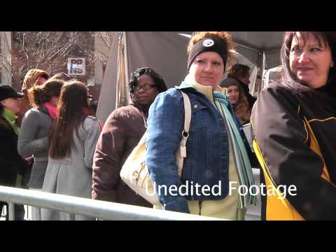 UNEDITED: Crowds Part II, The Cake Boss in Pittsburgh