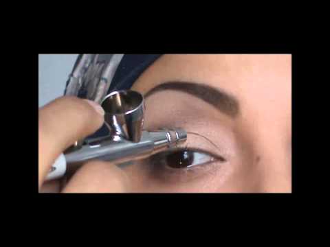 how to apply airbrush makeup