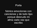 porta (Siento Luego Existo) En Boca De Tantos porta (Siento Luego Existo) En Boca De Tantos