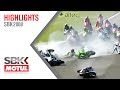 SBK 2008 - Monza STK Crashes