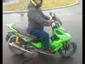 Kymco Super 8 exhaust video