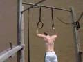 Half Pint does 30 Muscle Ups