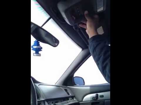 How to pull the compass unit from an ’04 Mercury Marauder