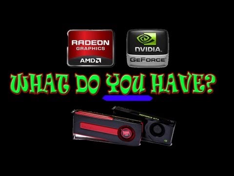 how to know graphics card in windows 7