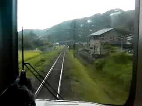 ＪＲ福知山線　前面展望⑫（下滝～谷川）