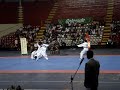 amigos en la exhibicion de tae kwon do