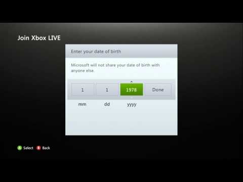 how to sign up for xbox live