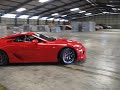 Javier Quirós Drives His Lexus LFA for the First Time