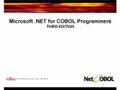 .NET for COBOL Programmers: Lesson 1-1