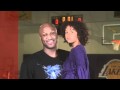 Lamar Odom and his friend Isabelle partner with DKMS to recruit bone marrow donors