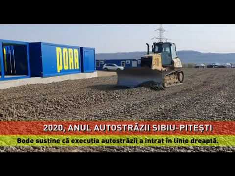 Lucian Bode: ”2020, anul autostrăzii Sibiu-Pitești!”