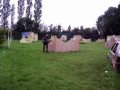Pups and Going postal paintball training