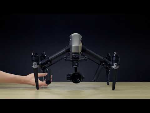 DJI Quick tips - Inspire 2 - Mounting and Using the Handle Grips